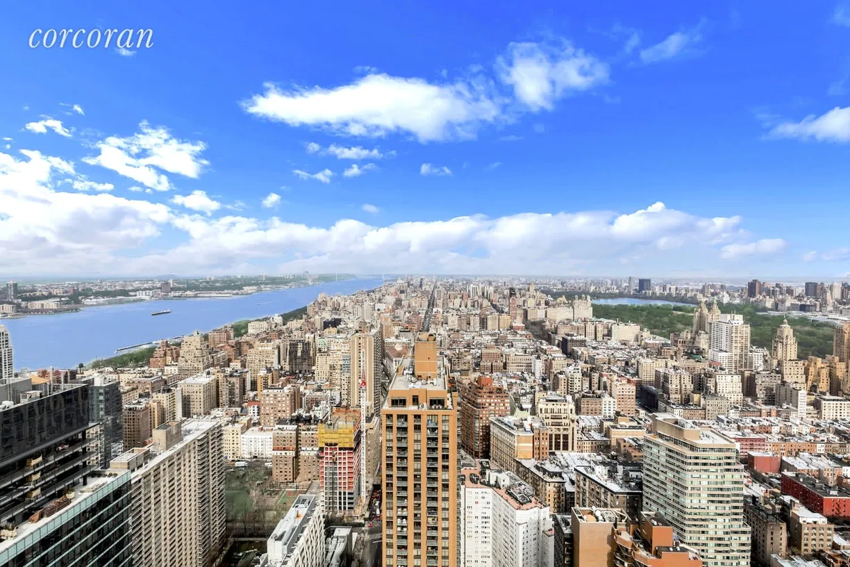 New York City Real Estate | View 160 West 66th Street, PHA | Hudson Views North to the GW Bridge