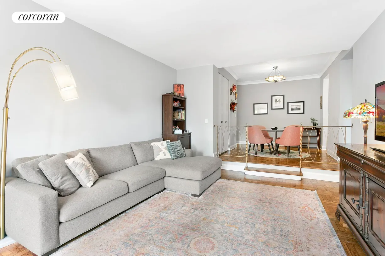New York City Real Estate | View 301 East 48th Street, 15J | Immense living and entertaining space 
