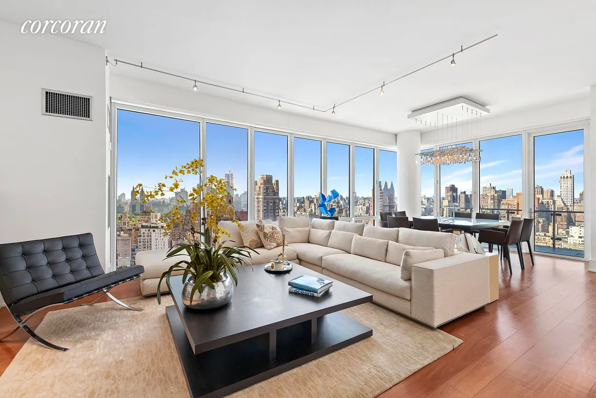 New York City Real Estate | View 255 East 74th Street, 28B | Northwest Corner - Central Park Treetop Views
