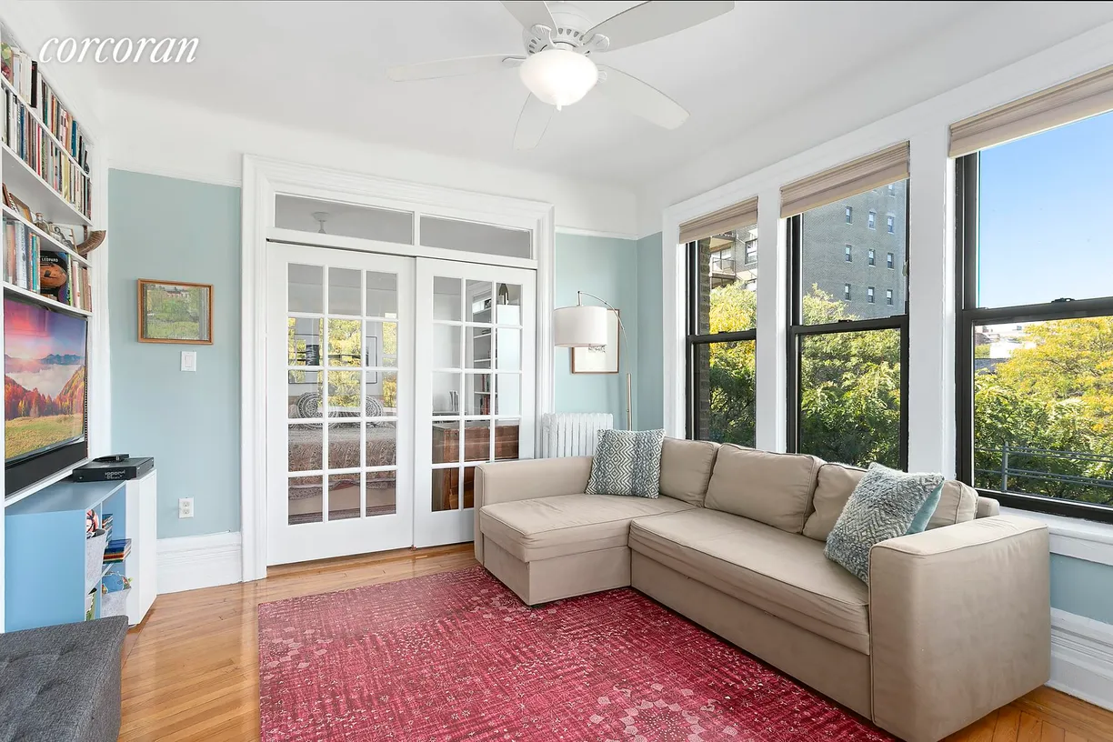New York City Real Estate | View 5 Stratford Road, 17 | Gorgeous french doors to master bedroom