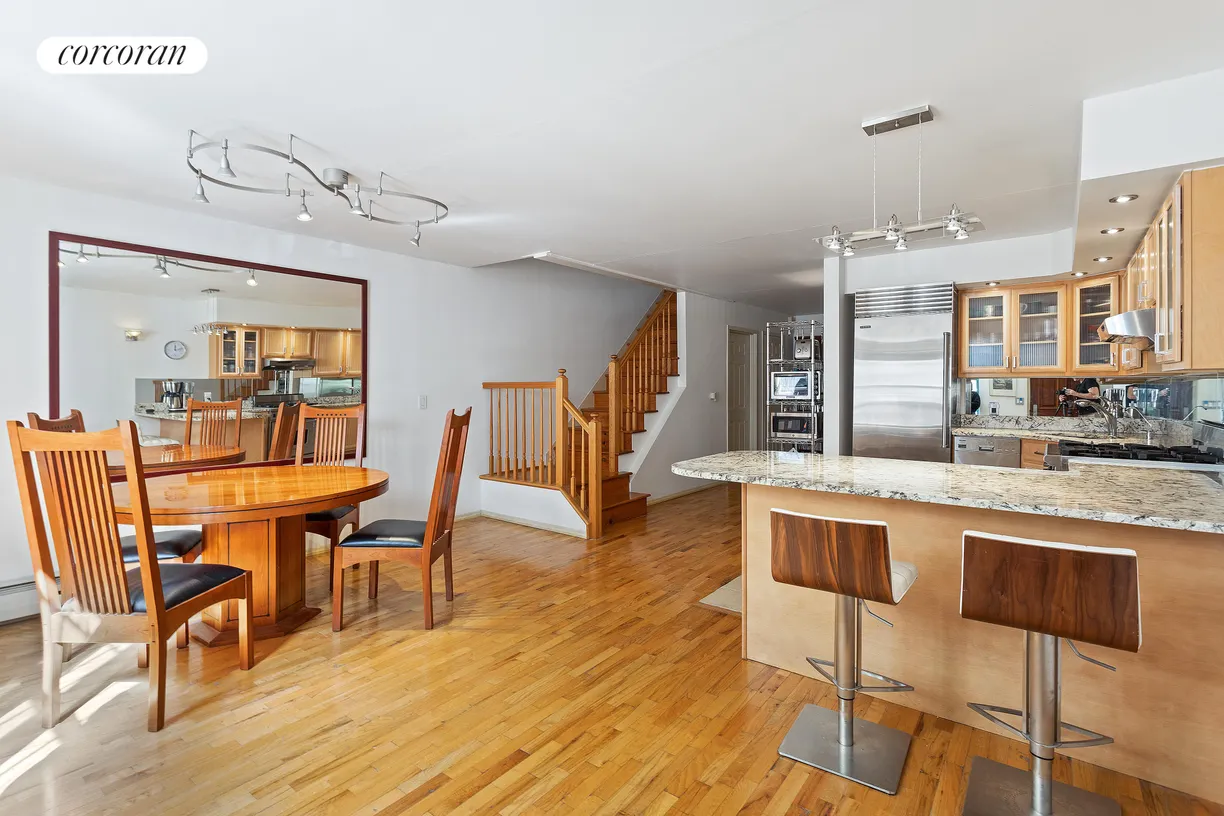 New York City Real Estate | View 43 West 127th Street | Kitchen and dining area