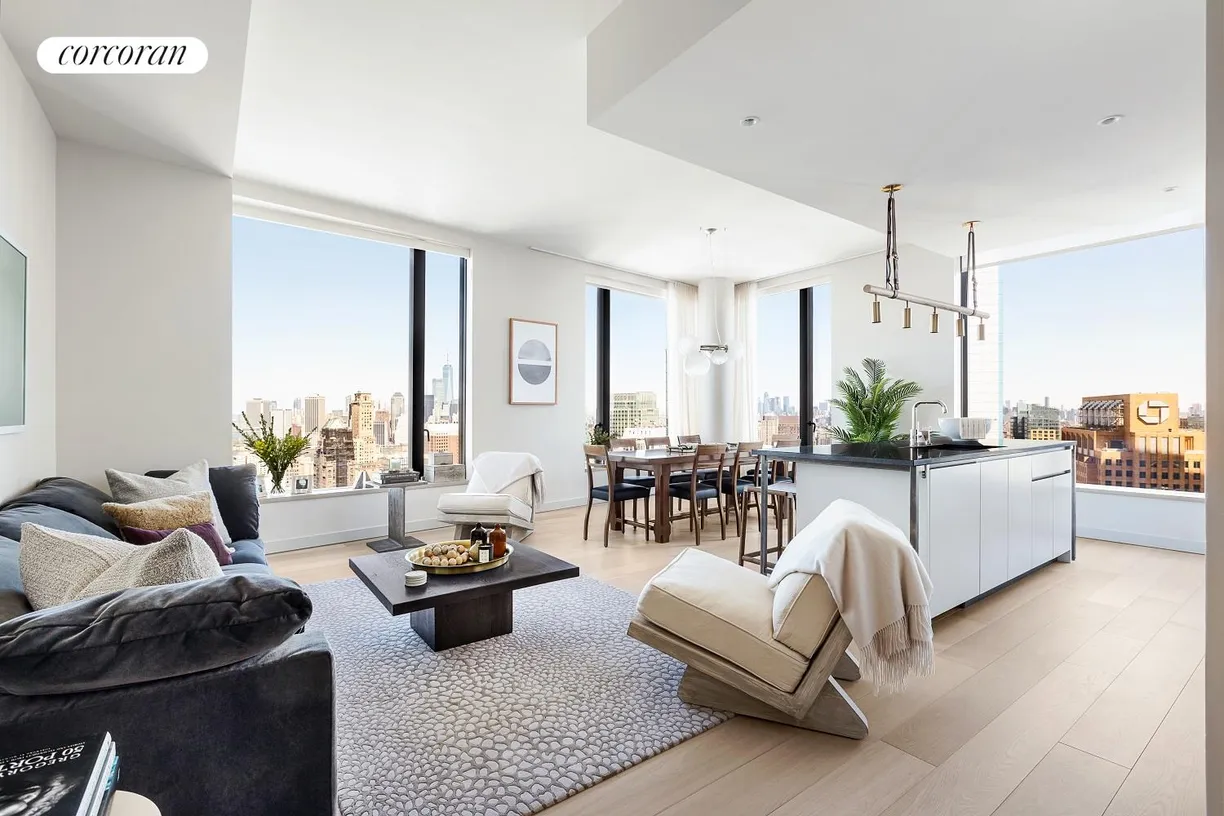 New York City Real Estate | View 11 Hoyt Street, 41A | Living Room