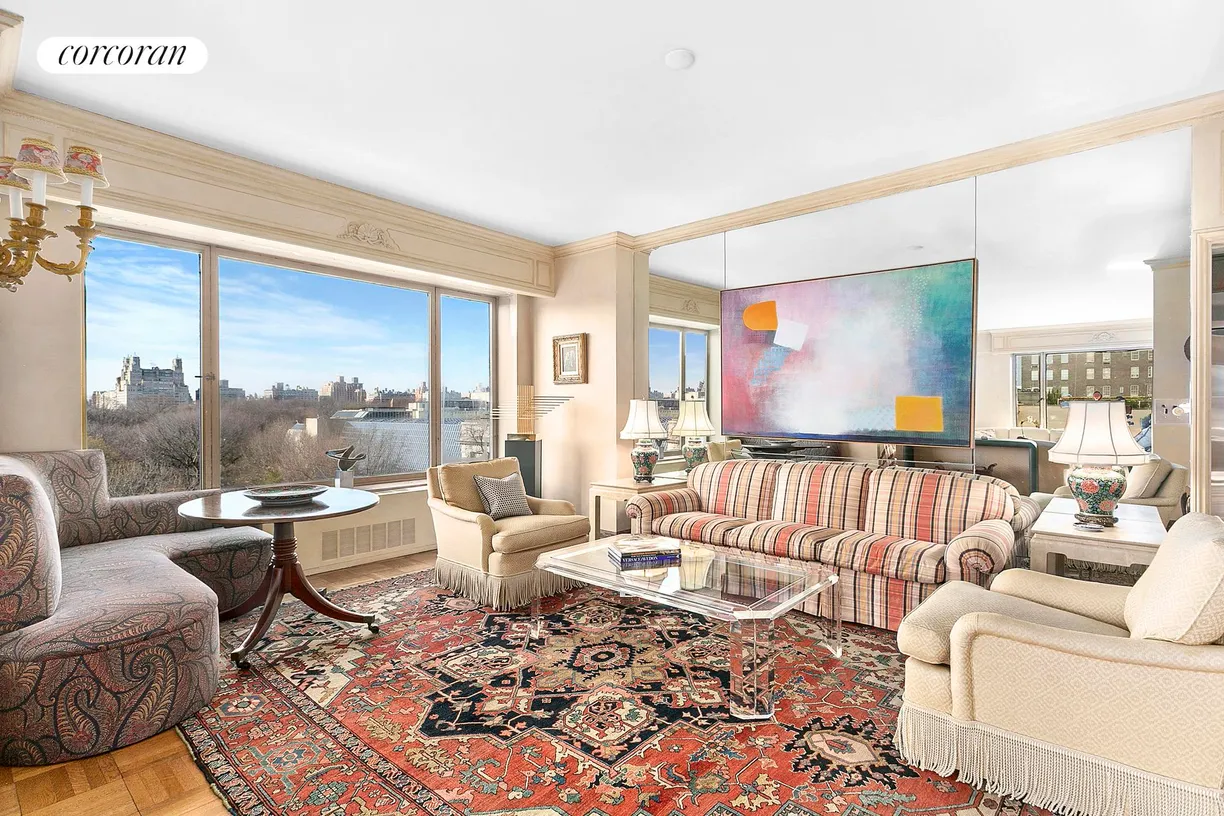 New York City Real Estate | View 980 Fifth Avenue, 10A | Currently setup as a Sitting Room