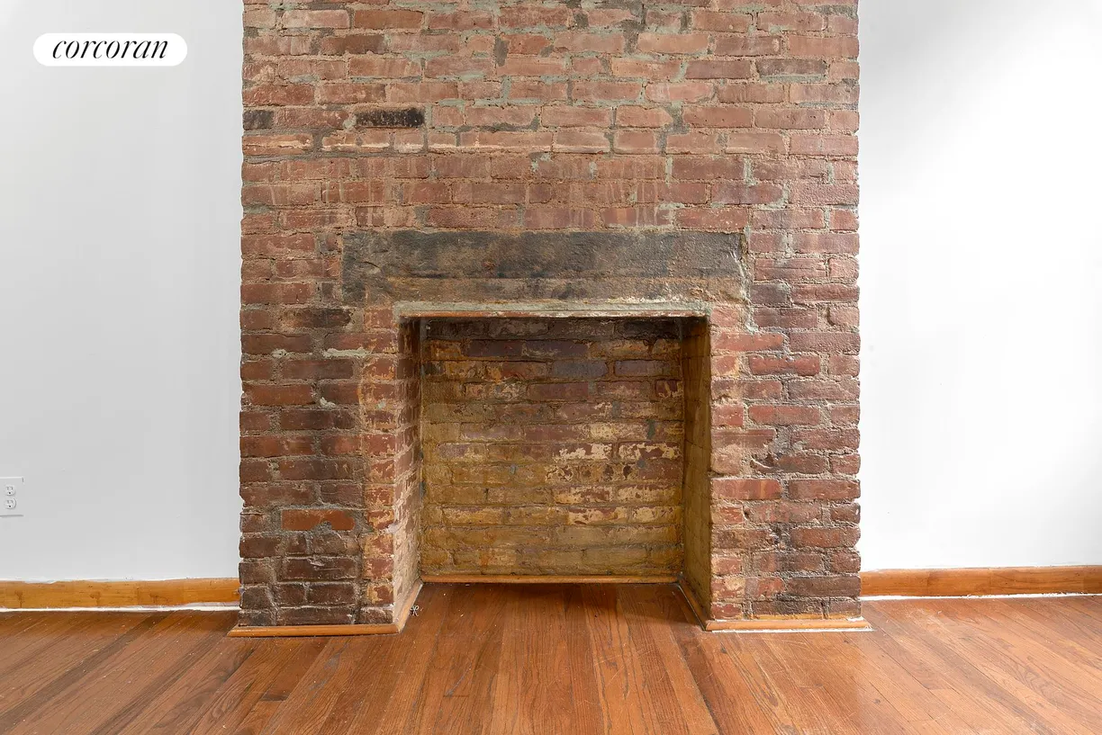 New York City Real Estate | View 136 Allen Street, 7 | Deco Fireplace