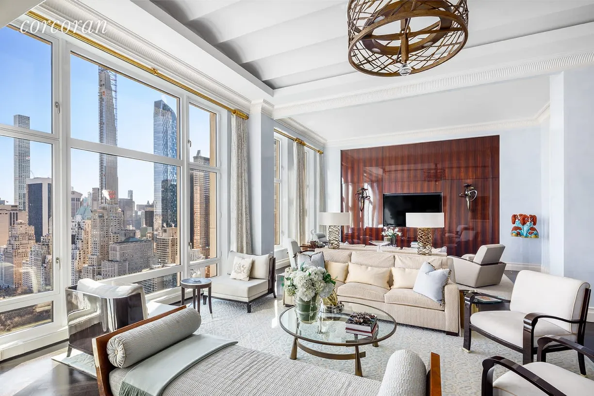 New York City Real Estate | View 15 Central Park West, 38C | Living Room