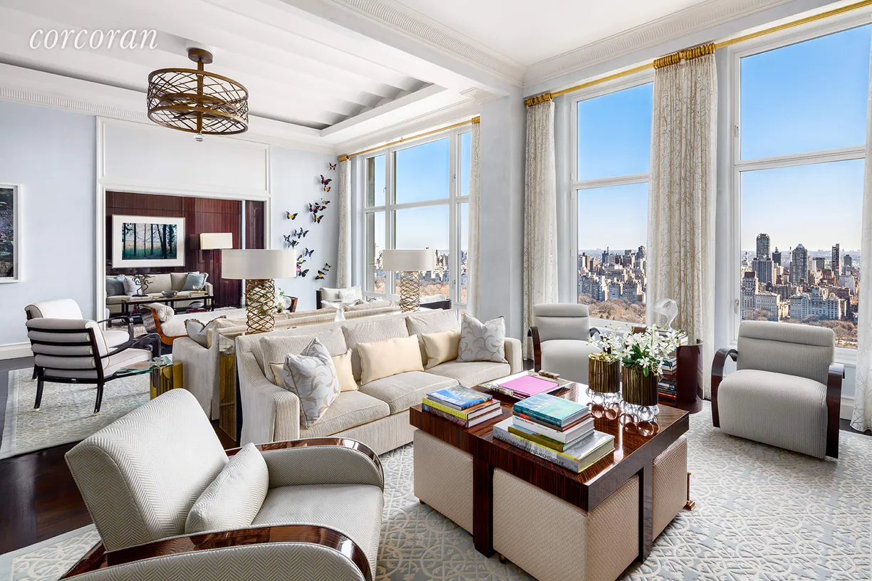 New York City Real Estate | View 15 Central Park West, 38C | Living Room