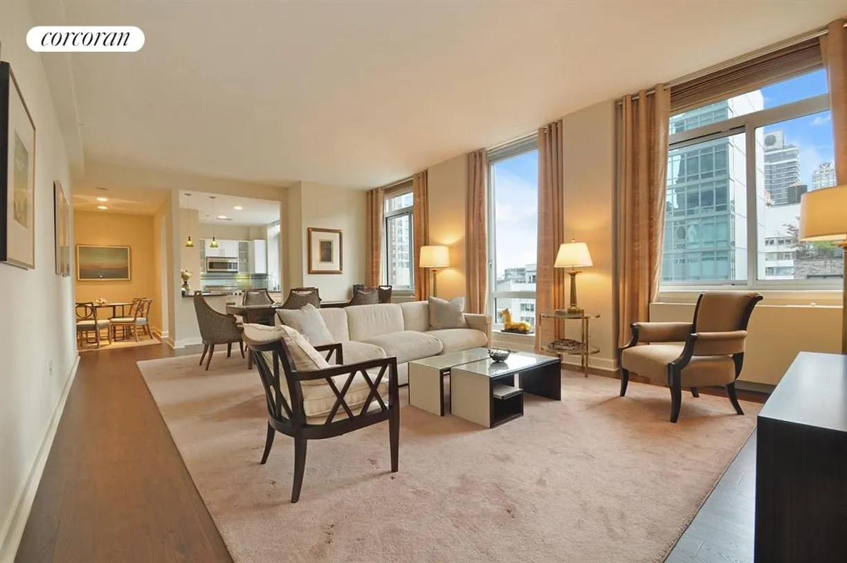 New York City Real Estate | View 212 East 57th Street, 18A | 3 Beds, 3 Baths