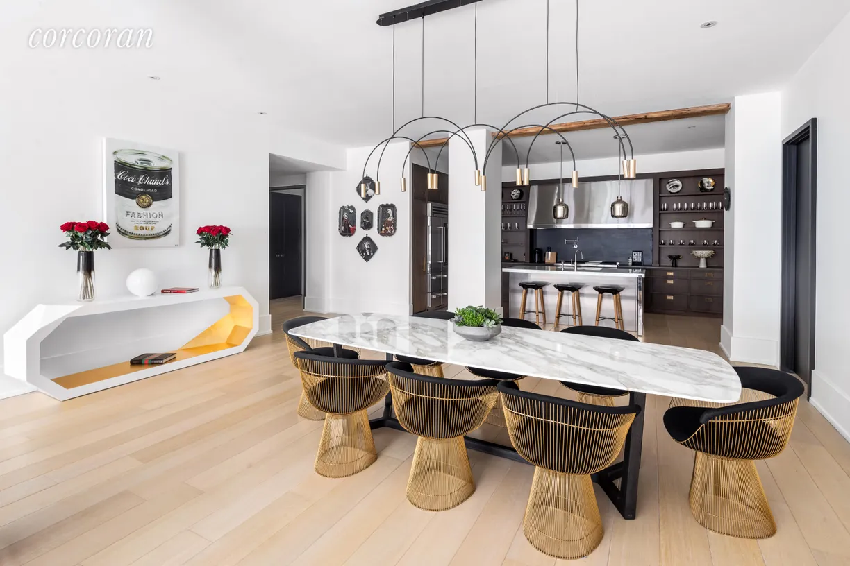 New York City Real Estate | View 443 Greenwich Street, 1B | Dining Room
