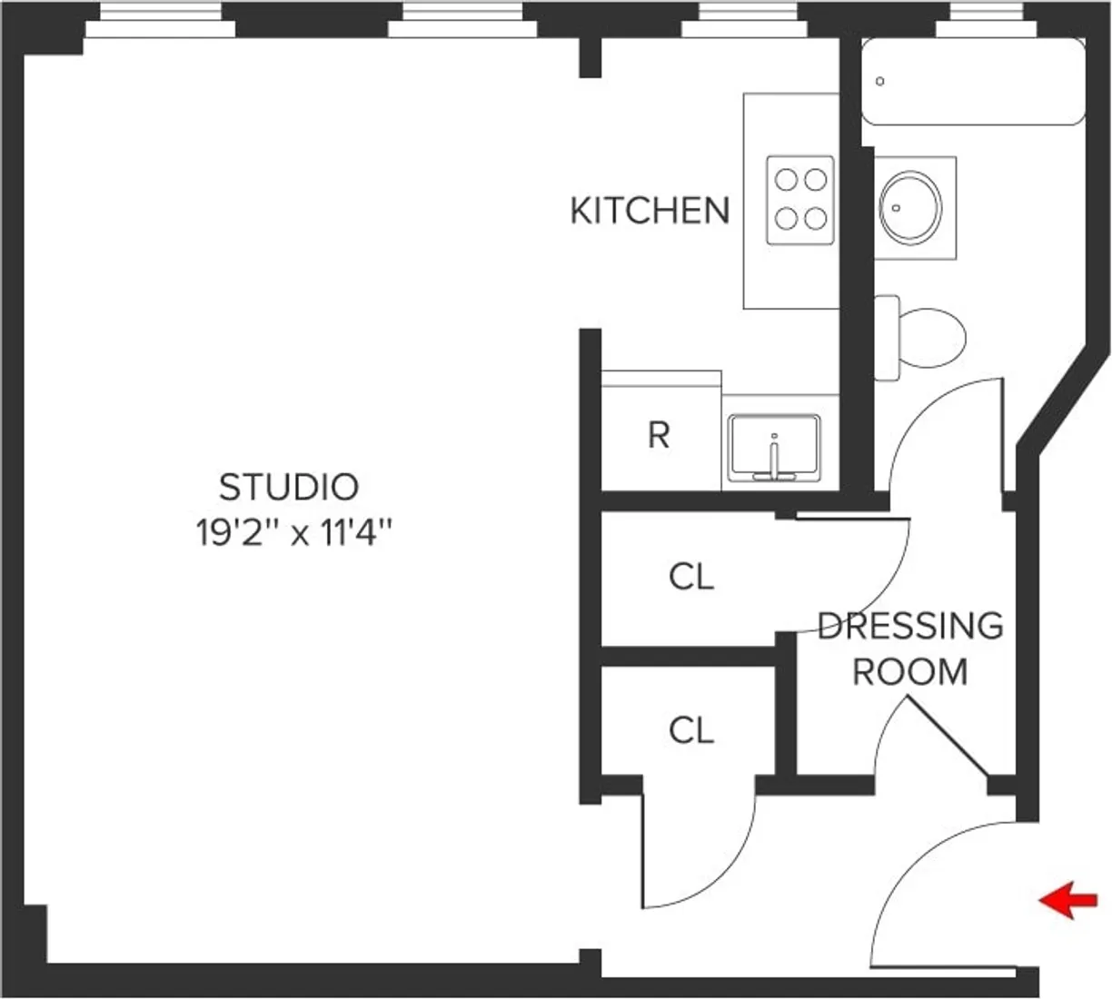 New York City Real Estate | View West 89th Street | 1 Bath