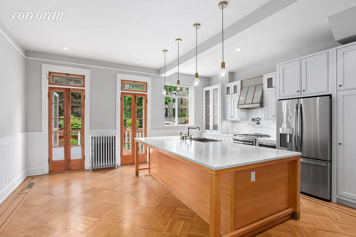 New York City Real Estate | View 1194 Union Street | Huge and bright dining room and kitchen!