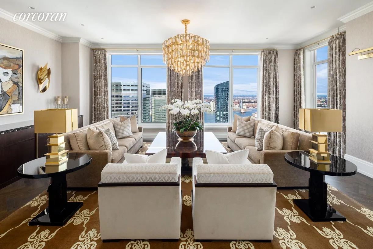 New York City Real Estate | View 30 Park Place, 68A | Living Room