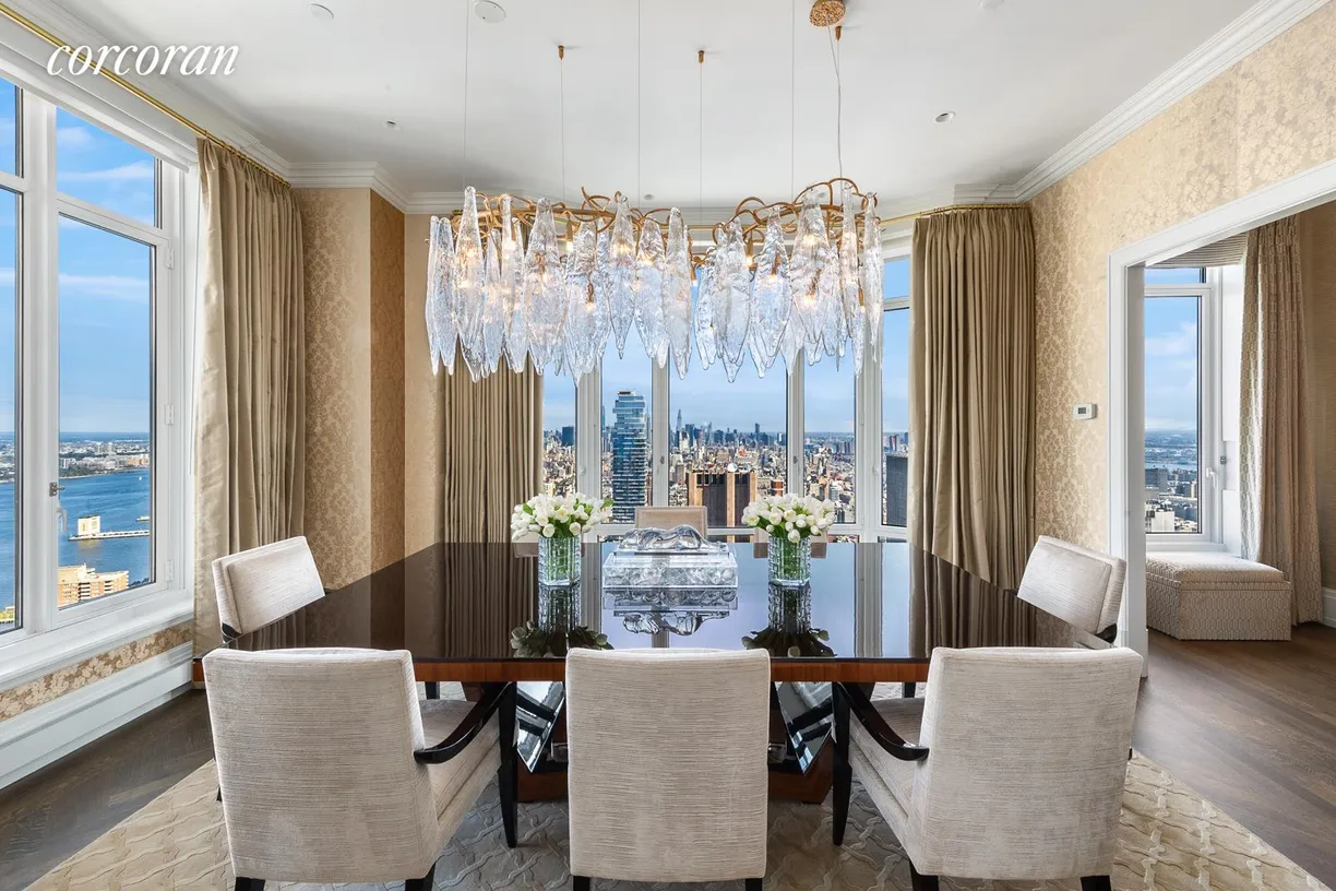 New York City Real Estate | View 30 Park Place, 68A | Dining Room