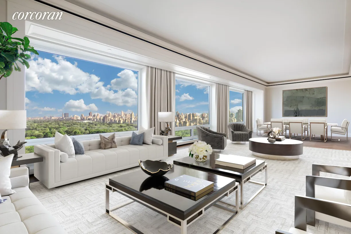 New York City Real Estate | View 220 Central Park South, 31A | 4 Beds, 4 Baths
