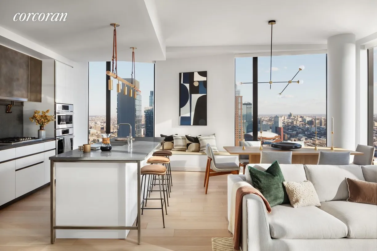 New York City Real Estate | View 11 Hoyt Street, 37F | 3 Beds, 3 Baths