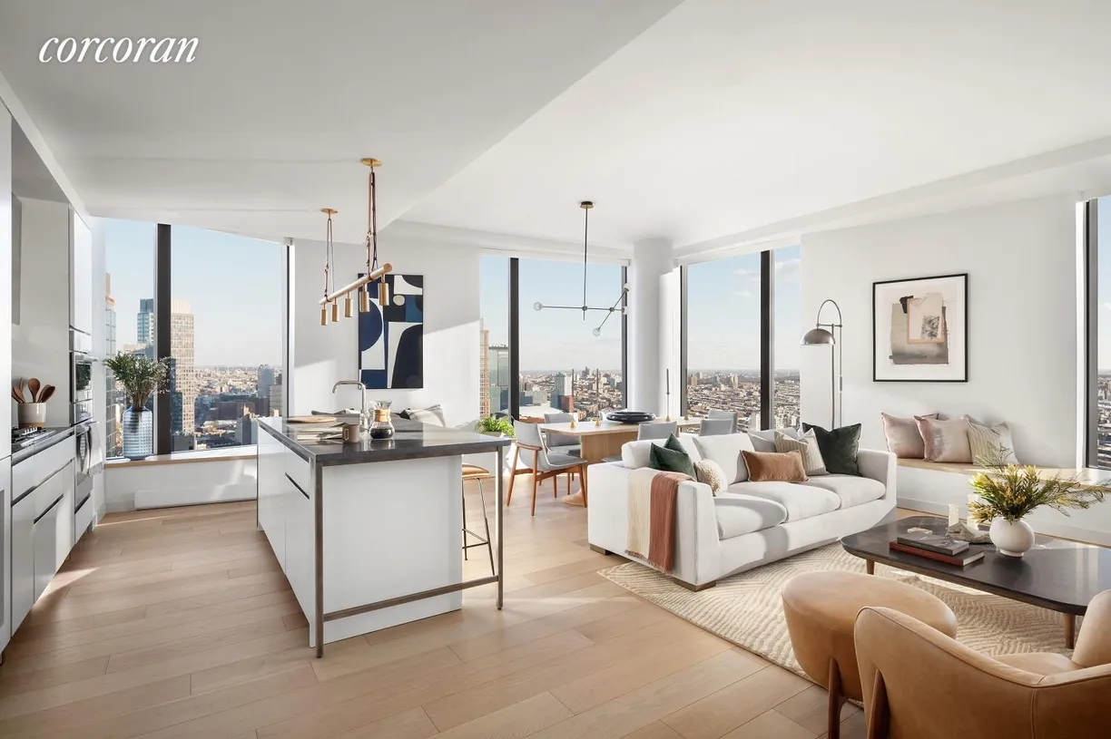 New York City Real Estate | View 11 Hoyt Street, 37F | Living Room