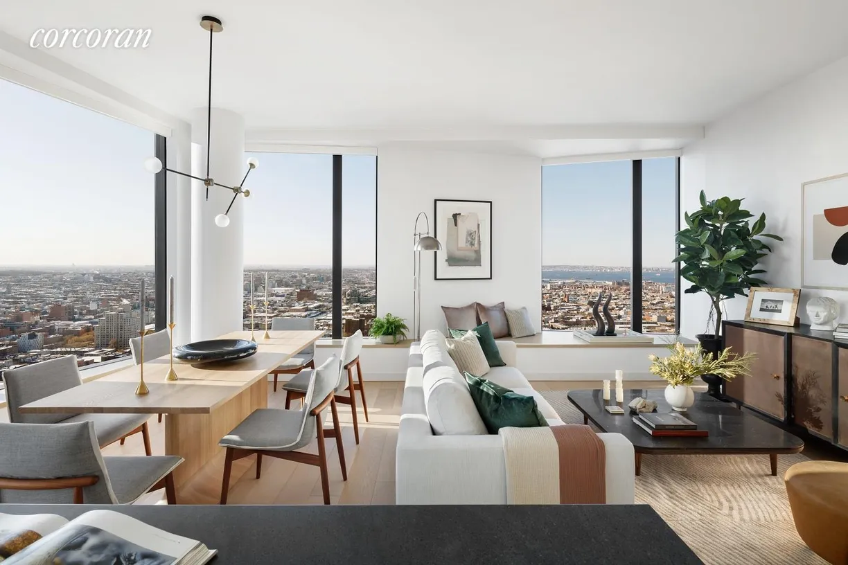 New York City Real Estate | View 11 Hoyt Street, 37F | Living Room