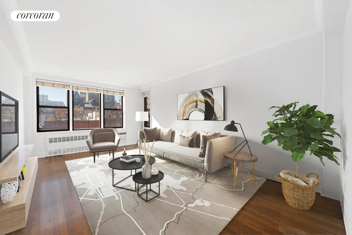 New York City Real Estate | View 211 East 18th Street, 5R | 1 Bed, 1 Bath
