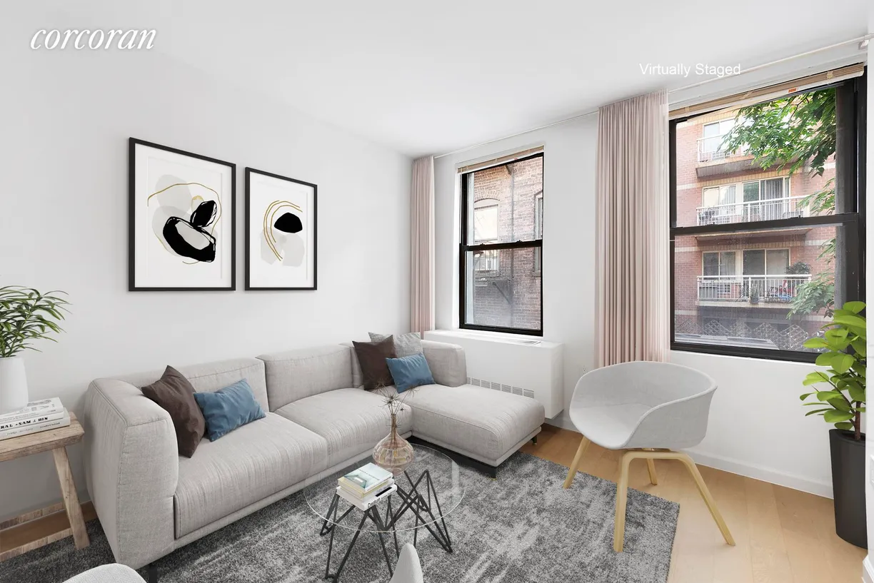 New York City Real Estate | View 214 East 9th Street, 3-C | 2 Beds, 1 Bath