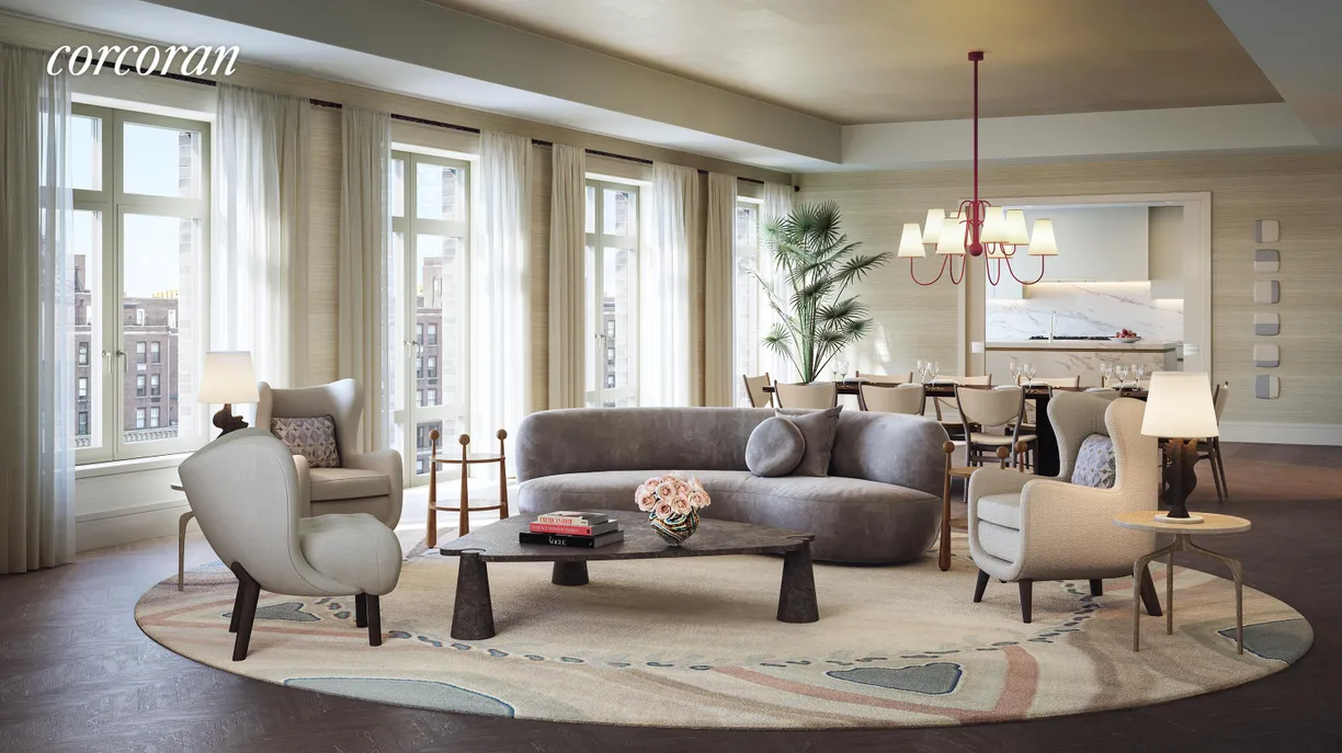New York City Real Estate | View 1228 Madison Avenue, FLOOR11 | Living Room