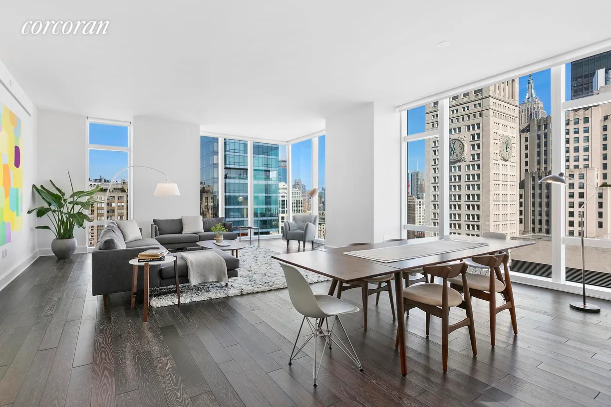 New York City Real Estate | View 45 East 22nd Street, 29A | 2 Beds, 2 Baths
