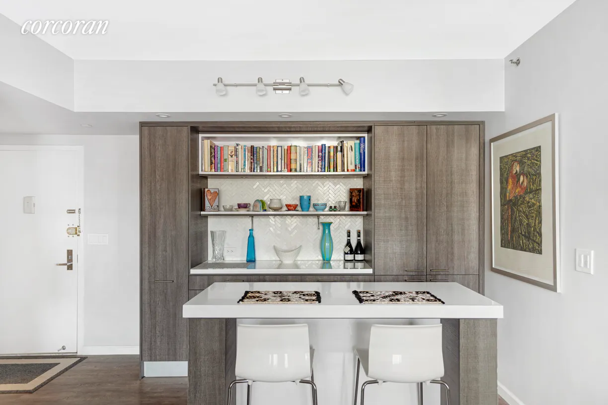 New York City Real Estate | View 300 West 145th Street, 7N | Entertainment/Bar Area