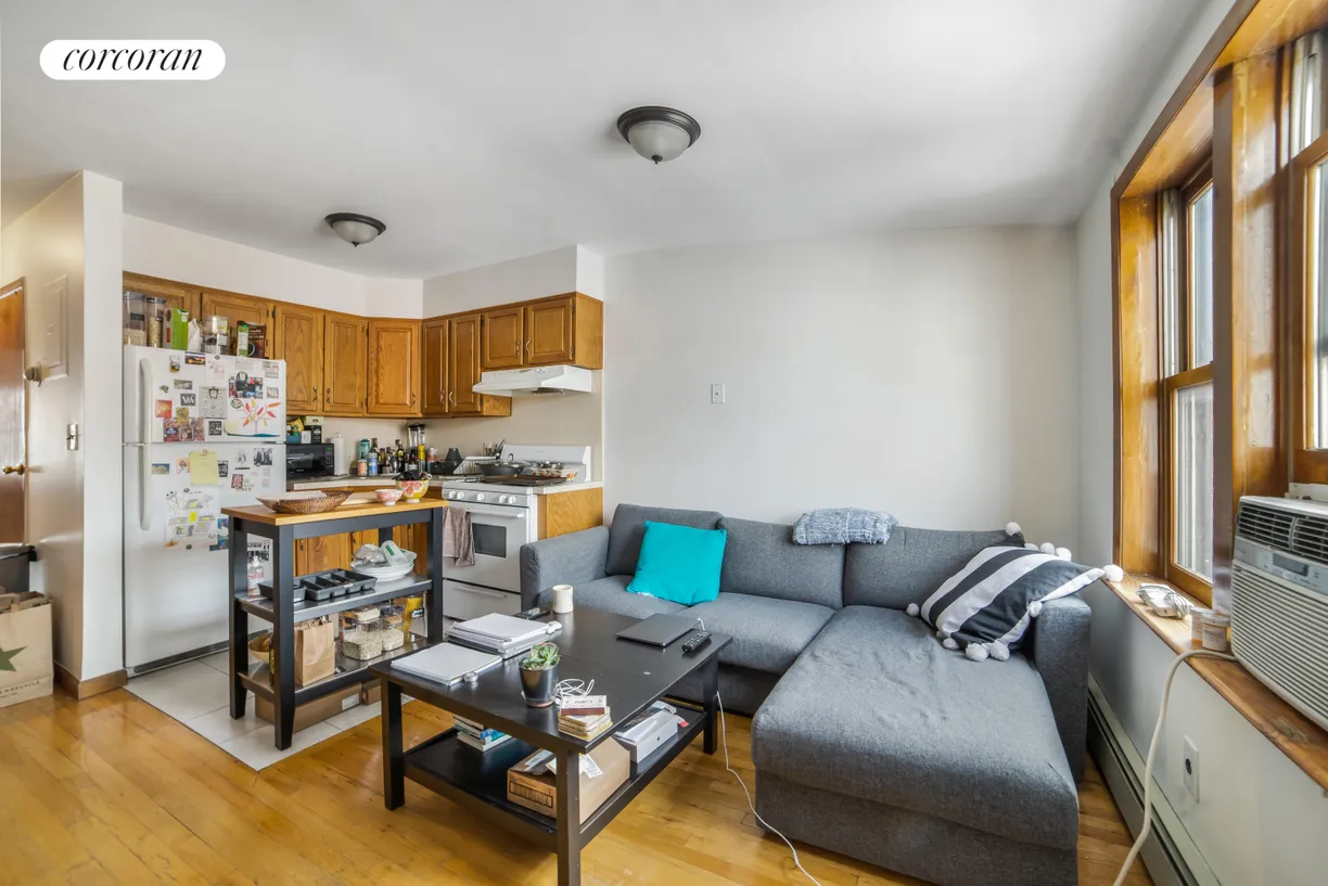 New York City Real Estate | View 302 Court Street, 3 | Bright living room