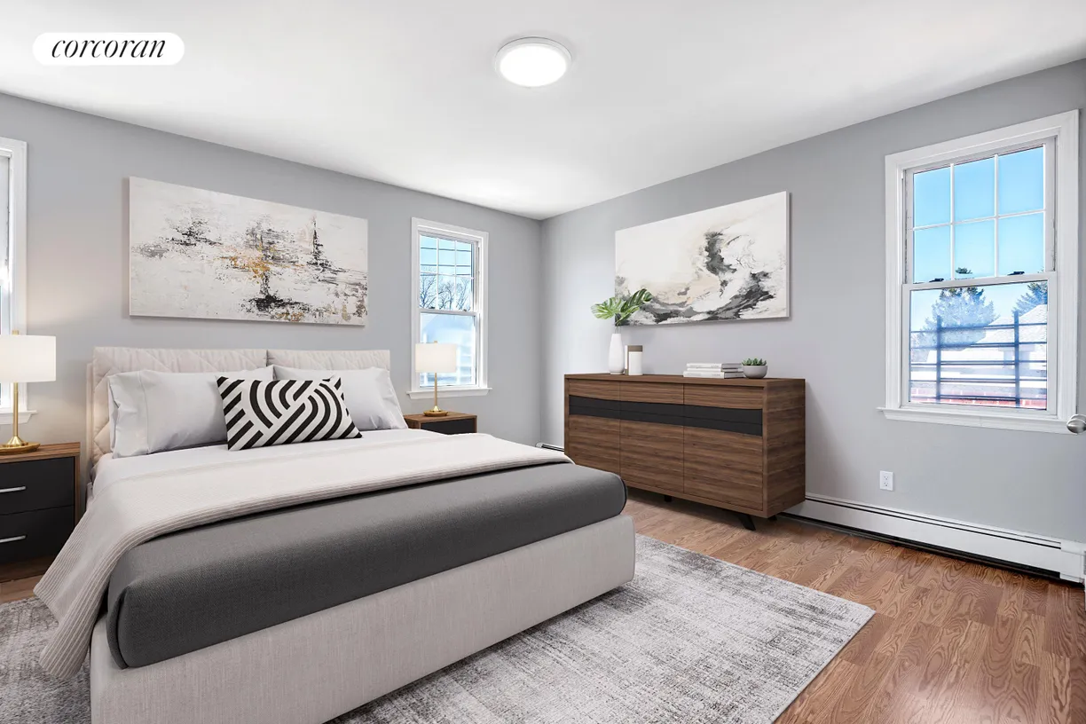 New York City Real Estate | View 1614 Haight Avenue | Bedroom (virtually staged)