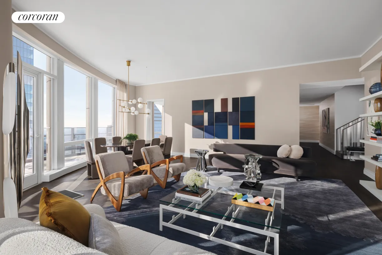 New York City Real Estate | View 35 Hudson Yards, 7302 | 4 Beds, 4 Baths
