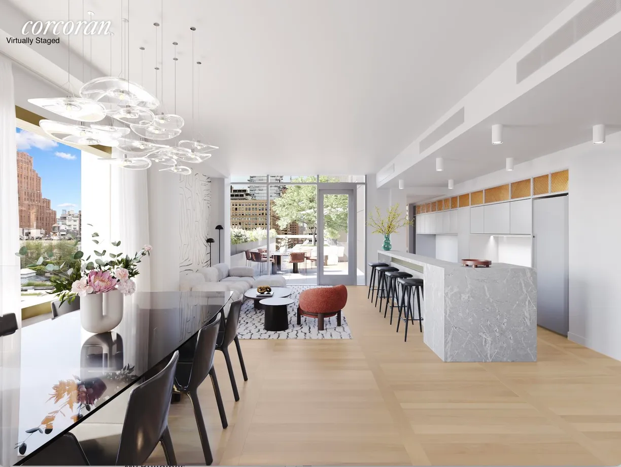 New York City Real Estate | View 30 Warren Street, PH3 | Dining Room