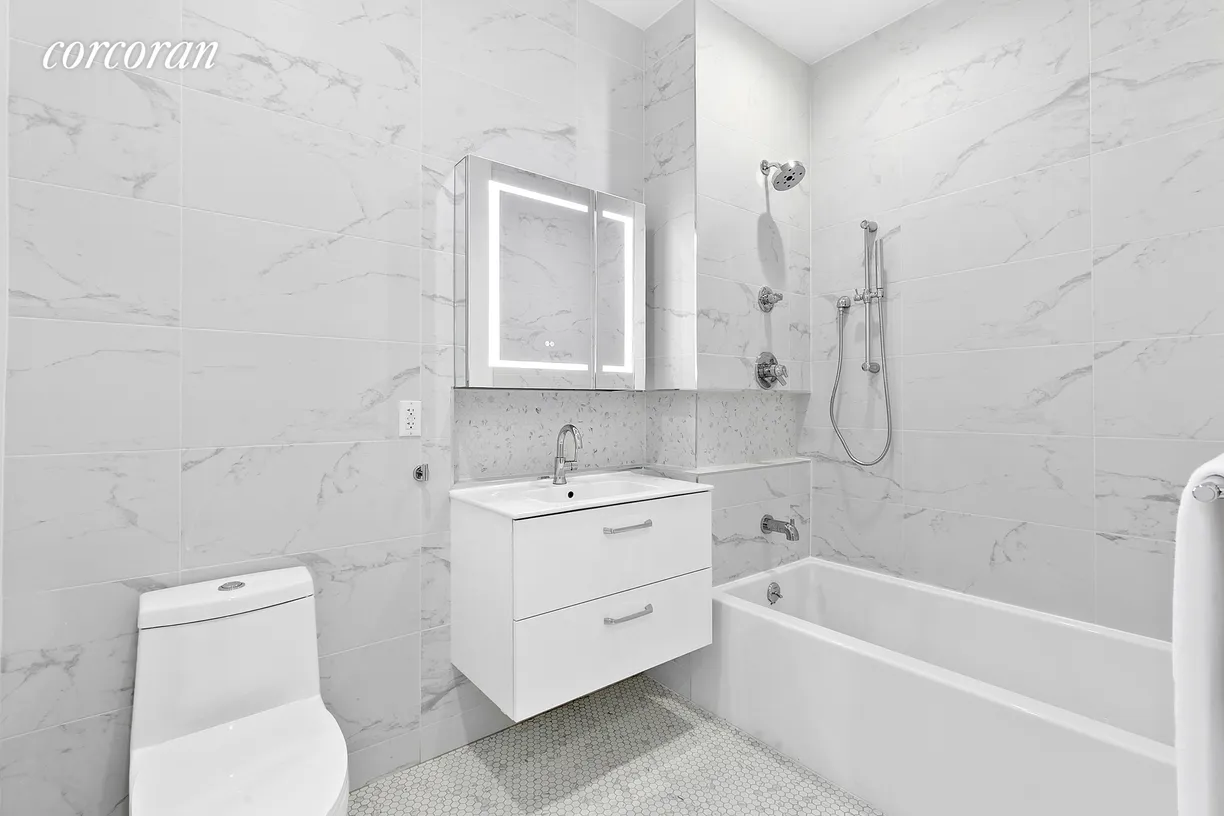 New York City Real Estate | View 1404 Bushwick Avenue, 6R | Bathroom
