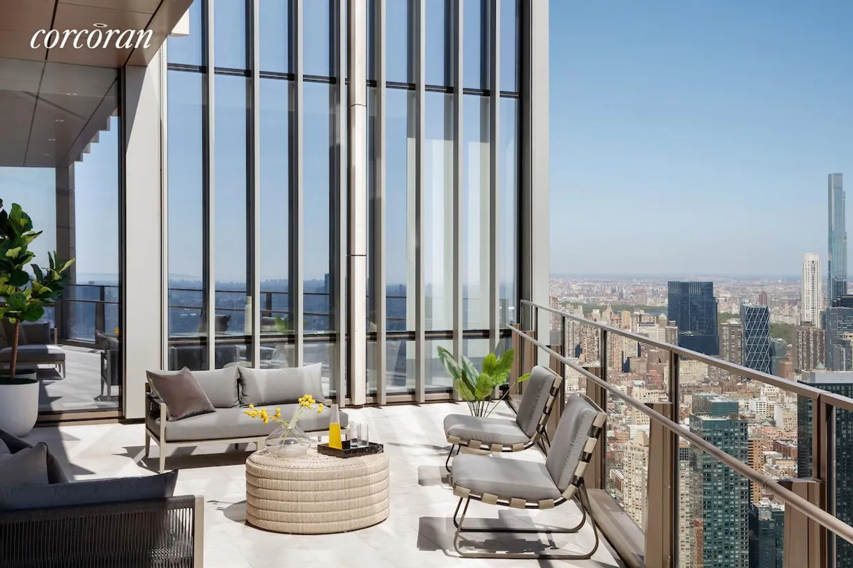 New York City Real Estate | View 35 Hudson Yards, PH90 | Private Terrace