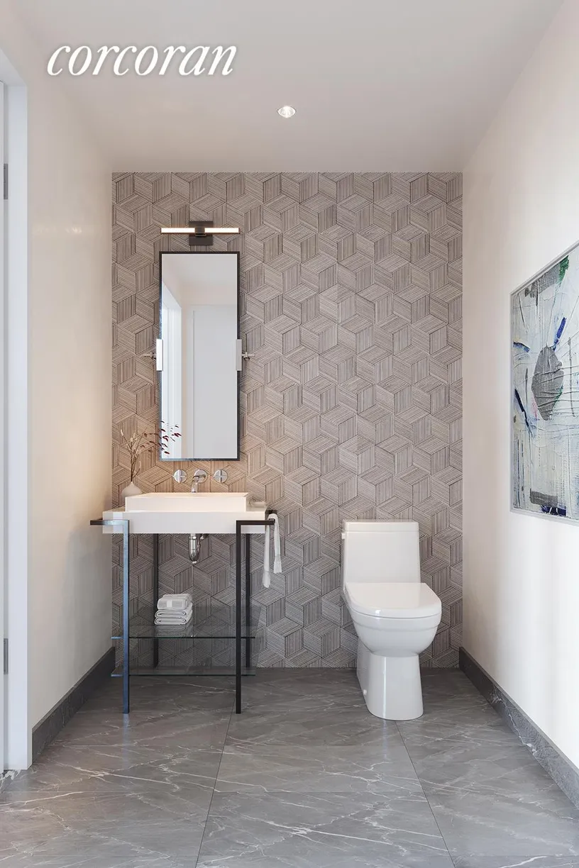 New York City Real Estate | View 202 Broome Street, 6M | Half Bathroom