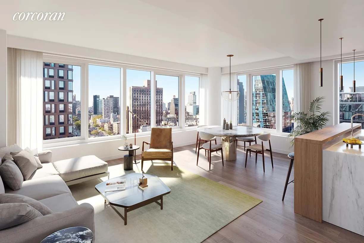 New York City Real Estate | View 202 Broome Street, 6A | Living Room