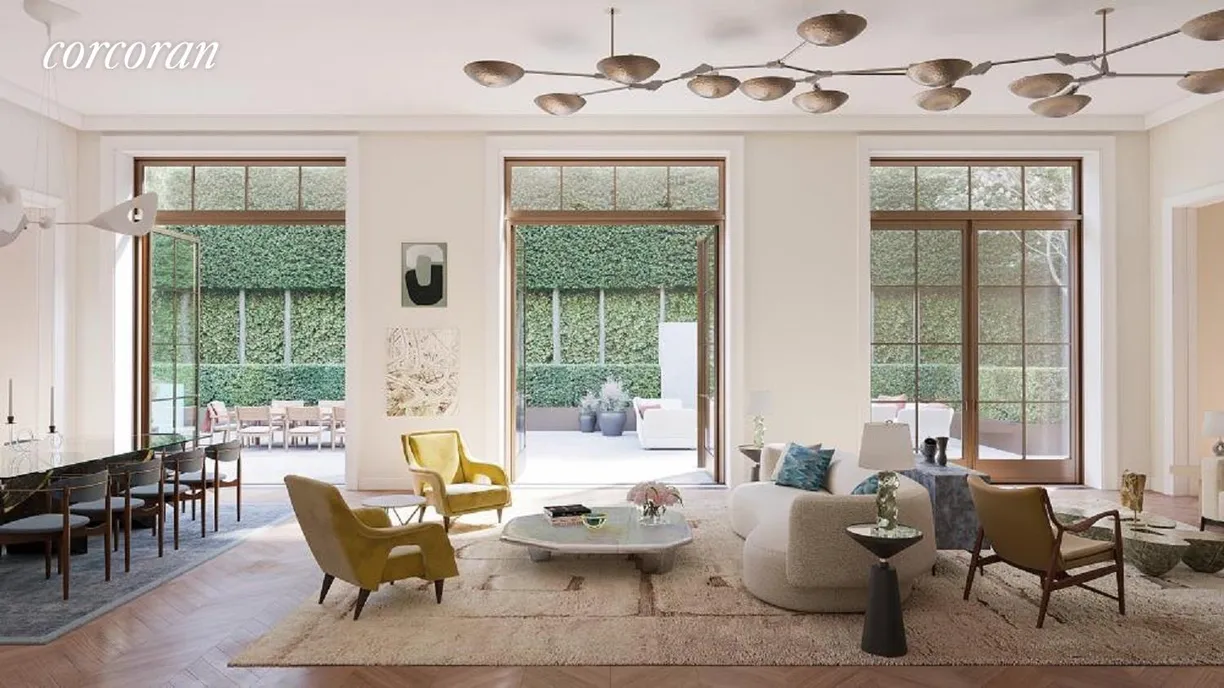 New York City Real Estate | View 109 East 79th Street, TH | Living Room