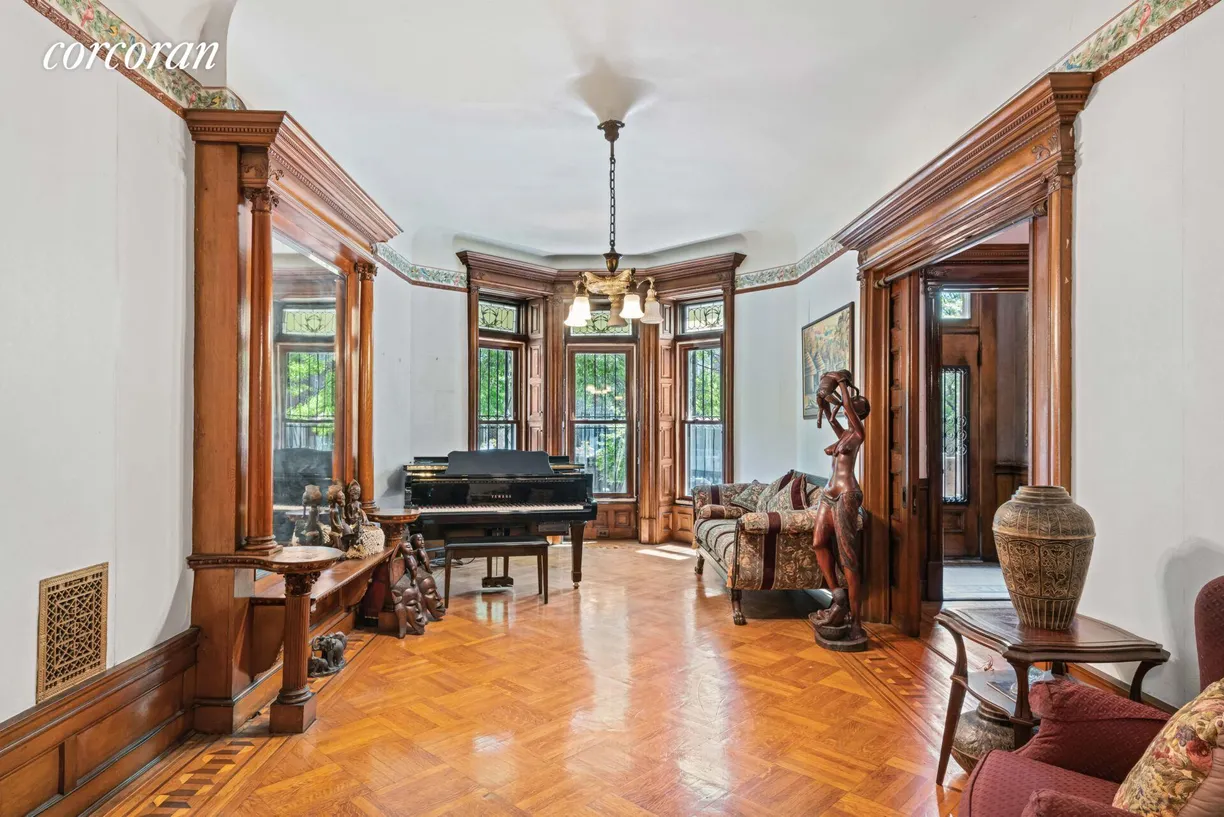New York City Real Estate | View 99 Bainbridge Street | Front Parlor
