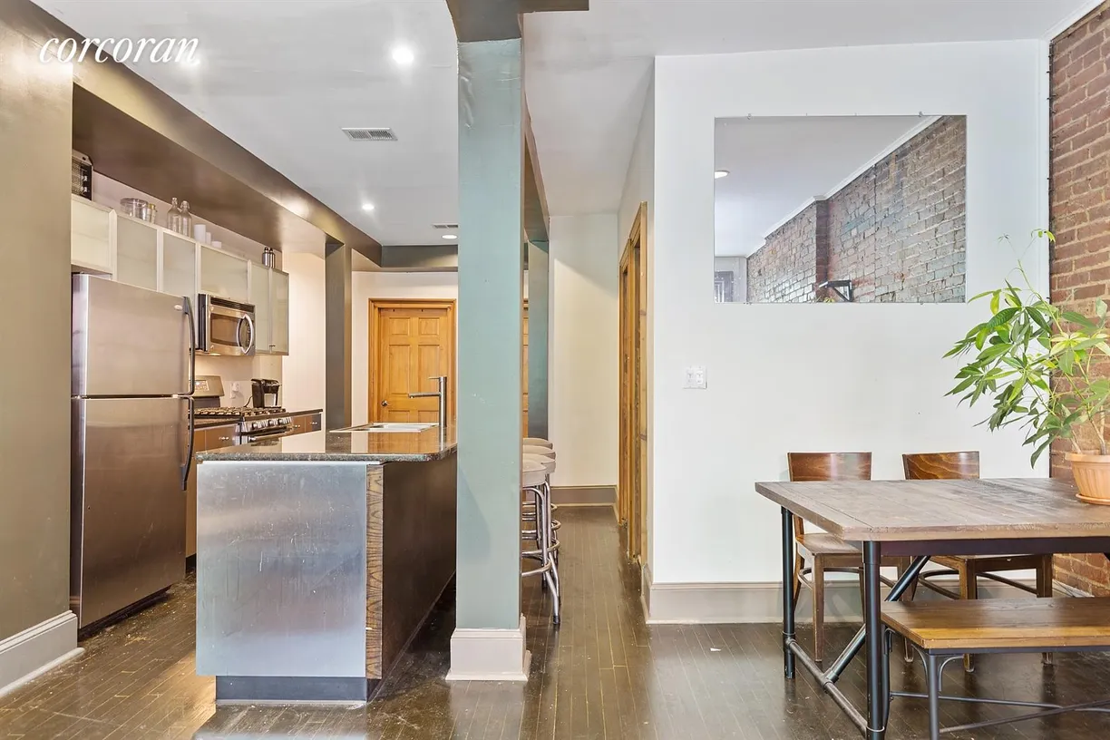 New York City Real Estate | View 505 Myrtle Avenue, 2nd Flr | Kitchen / Dining Room