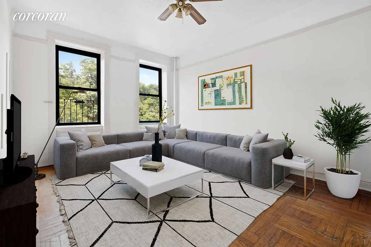 New York City Real Estate | View 408 Saint Johns Place, 3A | 2 Beds, 1 Bath