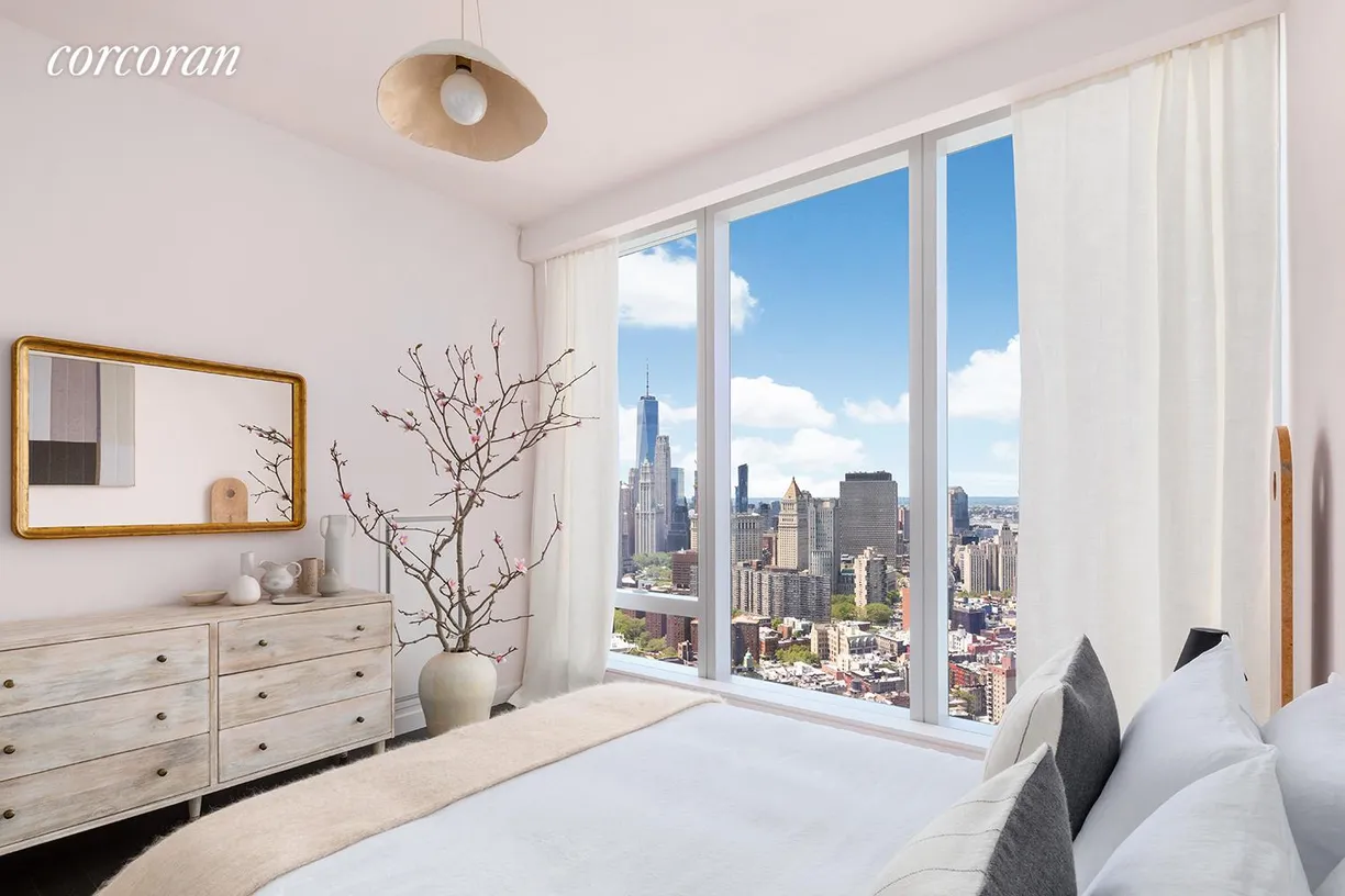 New York City Real Estate | View 252 South Street, 64A | Bedroom