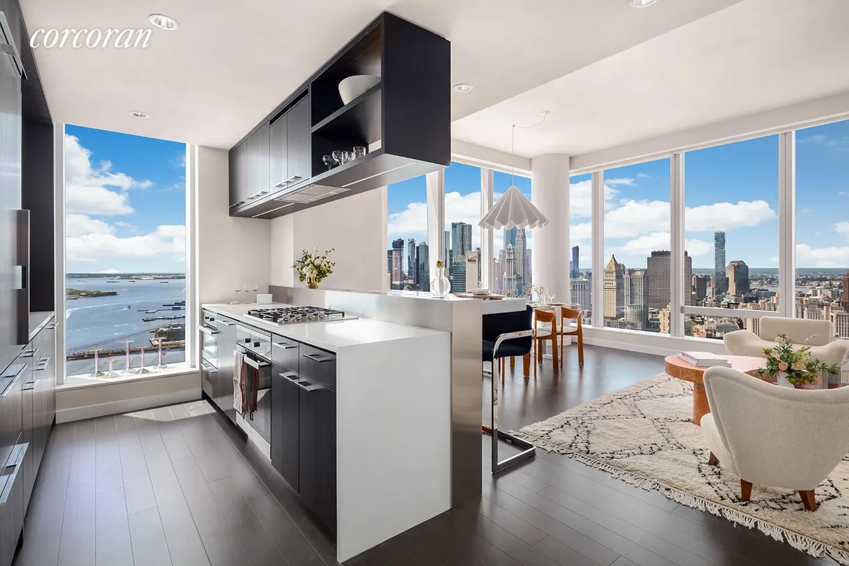 New York City Real Estate | View 252 South Street, 64A | 3 Beds, 3 Baths