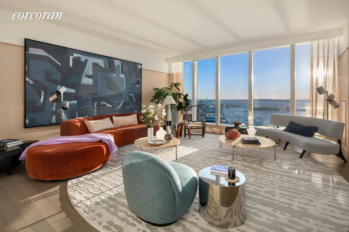 New York City Real Estate | View 252 South Street, 66J | 3 Beds, 3 Baths