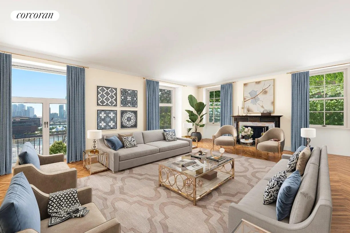 New York City Real Estate | View 1 Sutton Place South, 5C | Living Room