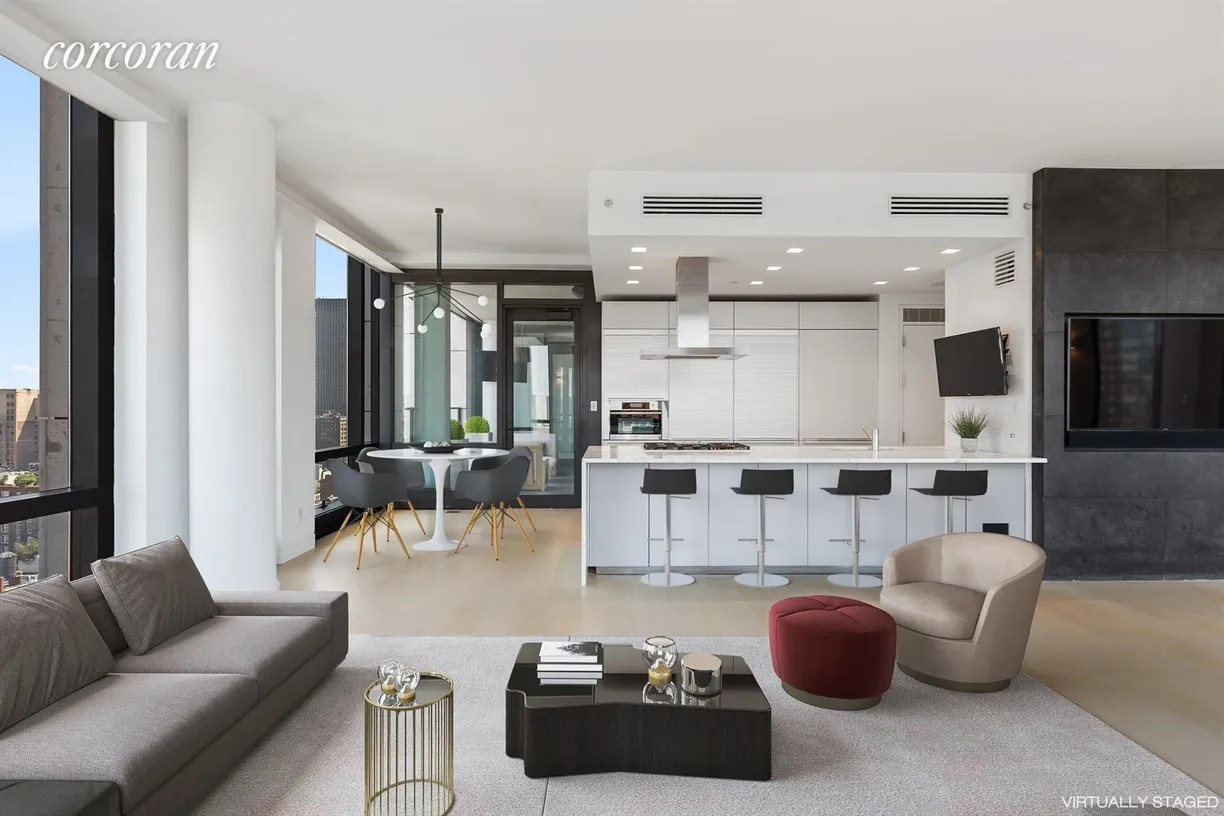 New York City Real Estate | View 101 Warren Street, 2420 | Open Chefs Kitchen