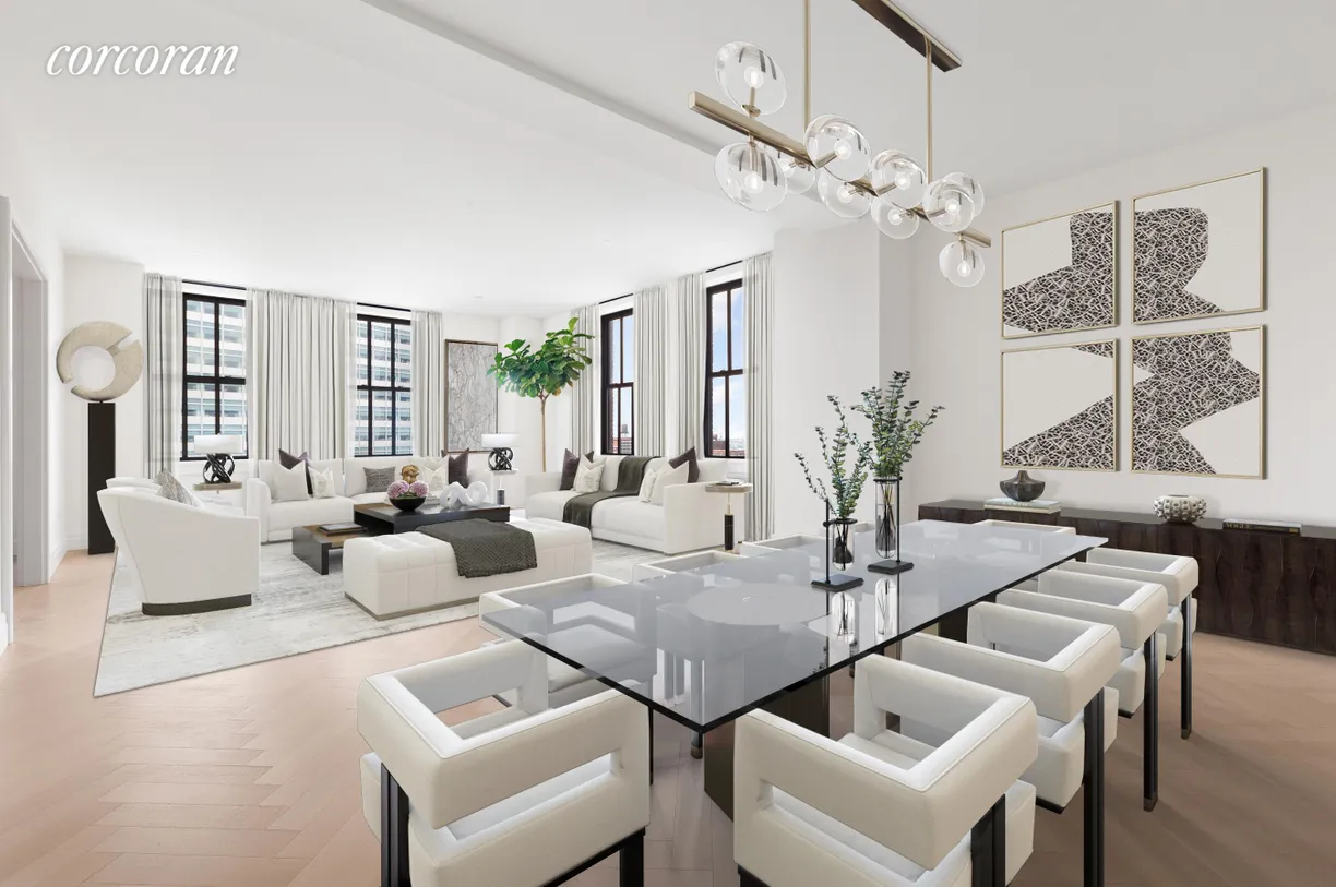 New York City Real Estate | View 100 Barclay Street, 20B | Living Room
