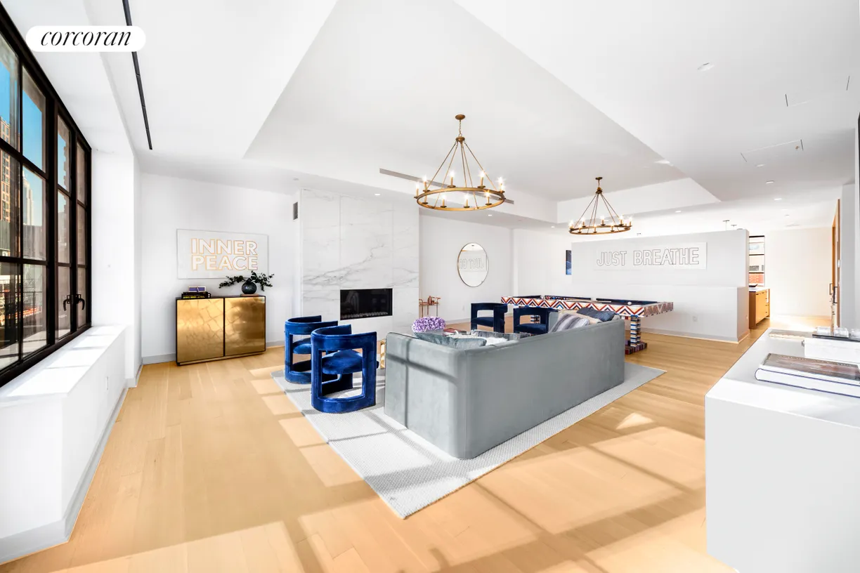 New York City Real Estate | View 550 West 29th Street, PHC | Living Room