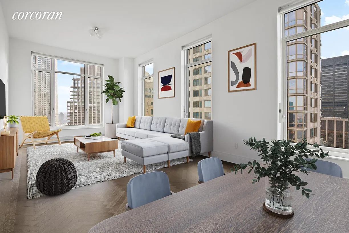 New York City Real Estate | View 30 Park Place, 52C | 2 Beds, 2 Baths