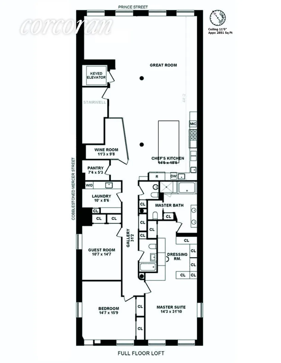 New York City Real Estate | View 90 Prince Street, 4 | room 1