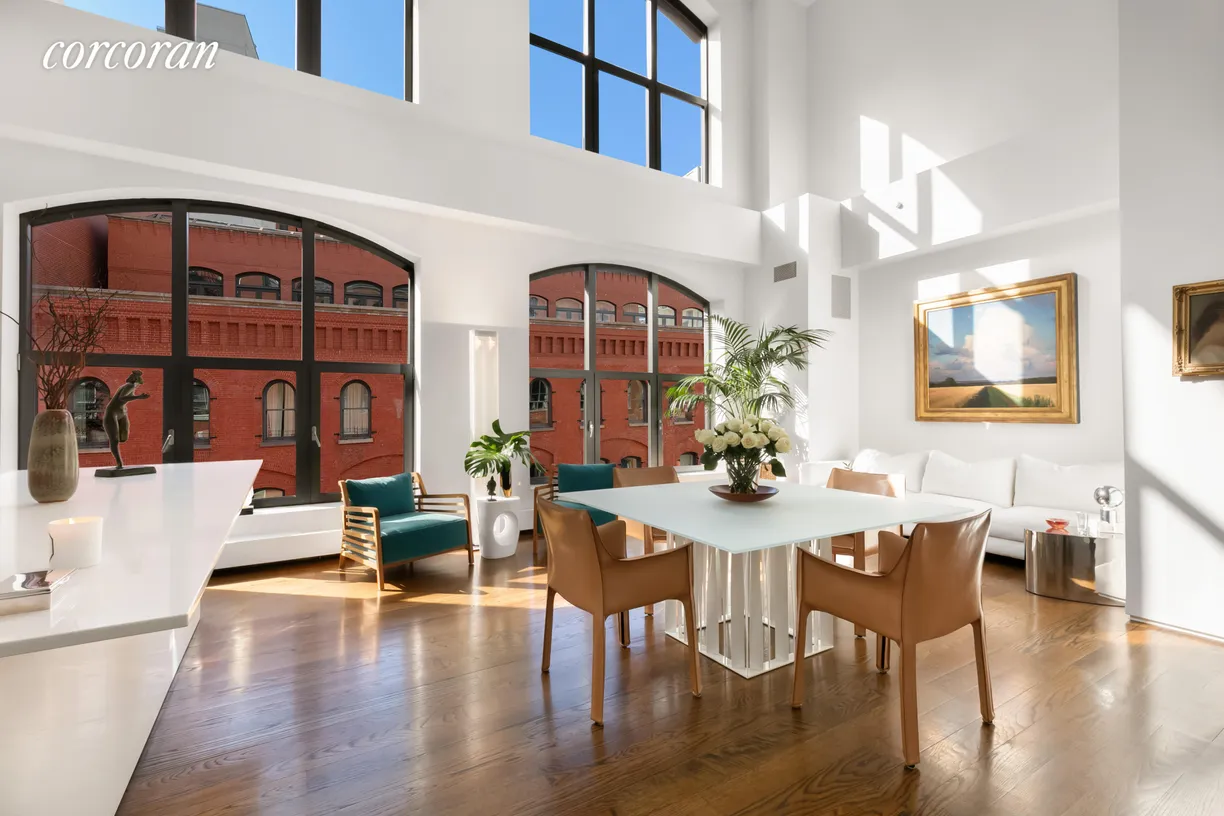 New York City Real Estate | View 55 Vestry Street, 5A | 21ft Ceiling Height