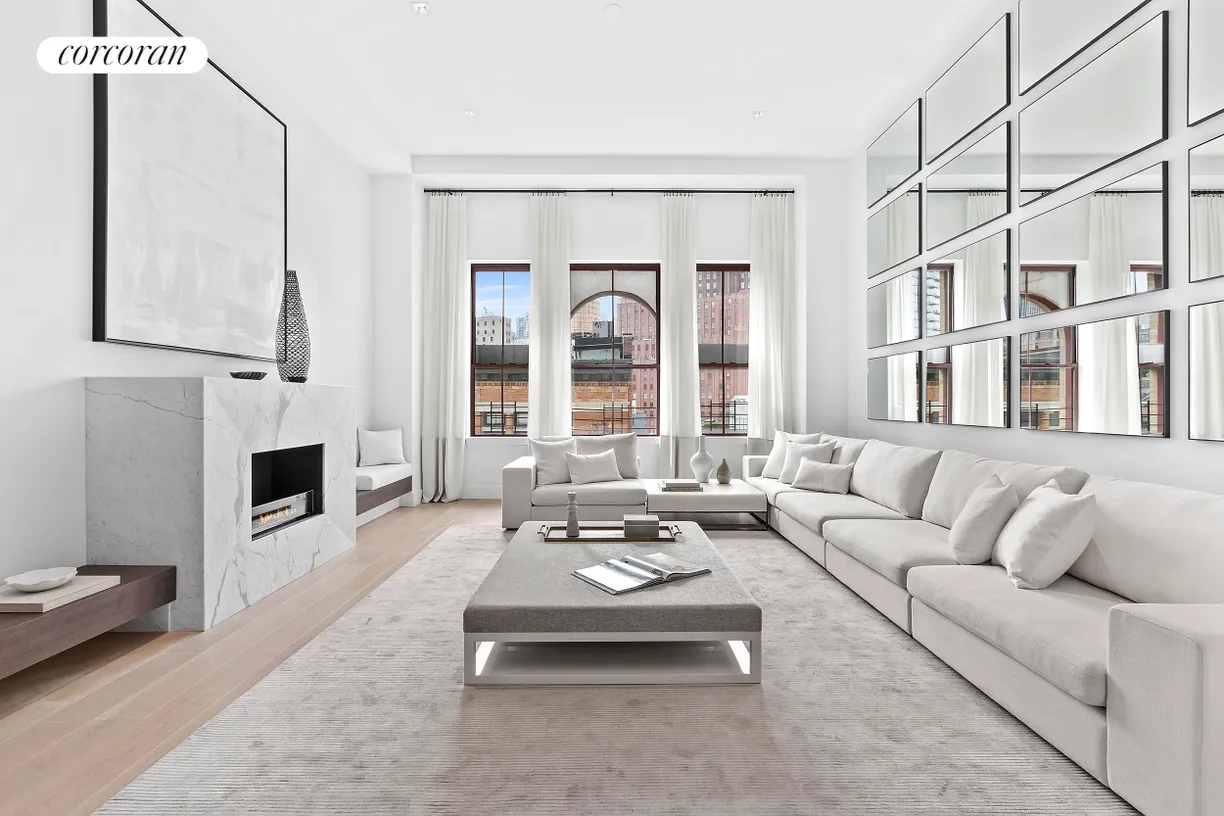 New York City Real Estate | View 27 North Moore Street, 10/11B | 12 ft high ceilings