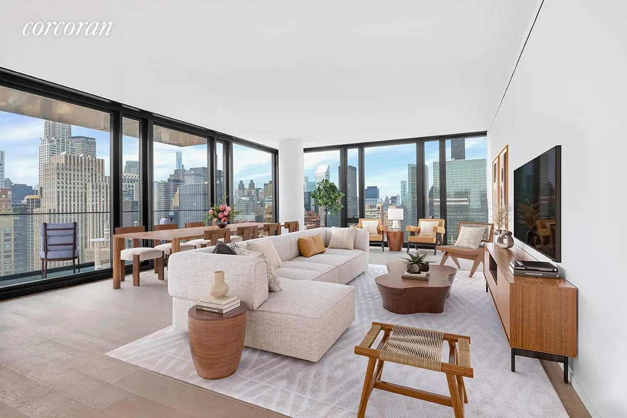 New York City Real Estate | View 695 First Avenue, 40H | Living Room