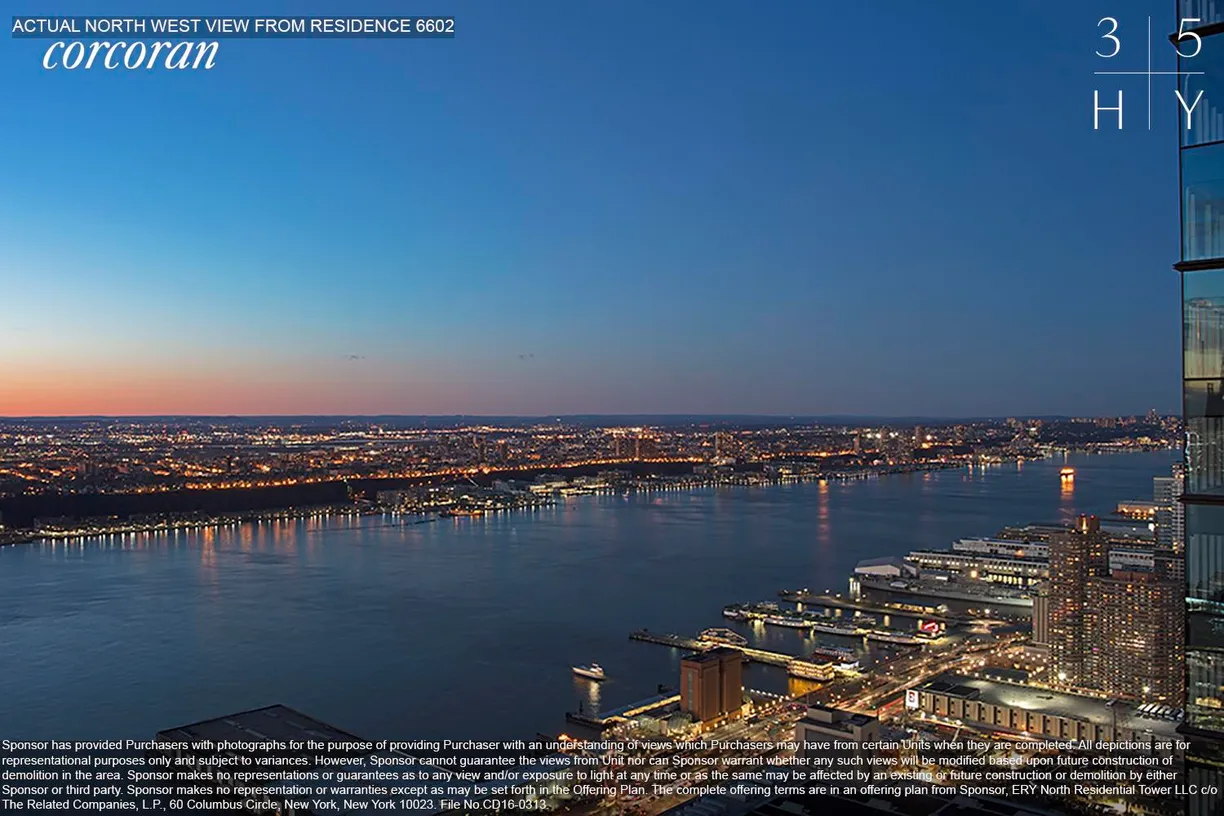 New York City Real Estate | View 35 Hudson Yards, 6502 | View